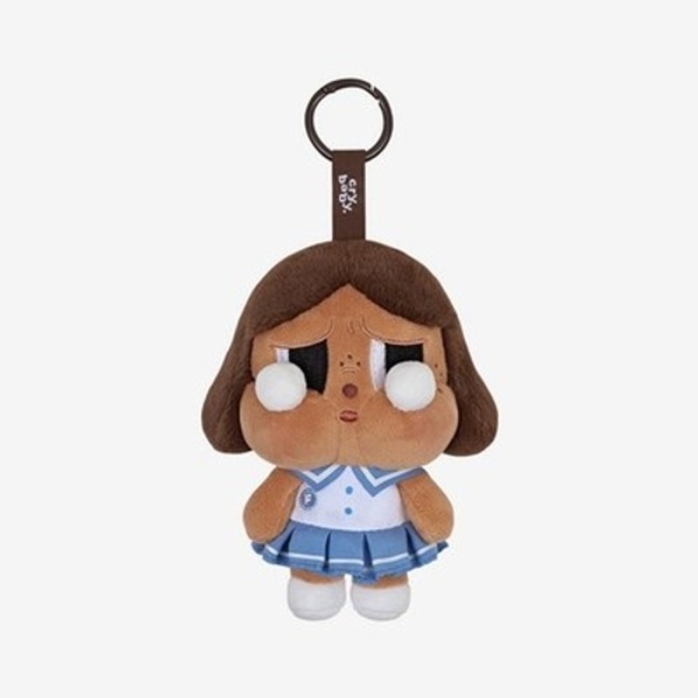 Pop Mart Crybaby Concert Series Plush Confirmed Purplish Blue Pendant Keychain